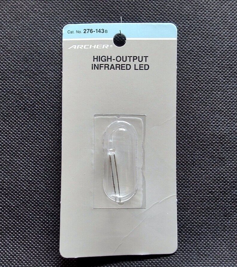Radio Shack/Archer High Output Infrared LED 276-143B - New Old Stock
