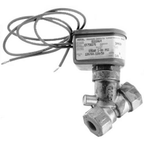 Cleveland 22201 Equivalent Steam Solenoid Valve; 3/8"; 120V