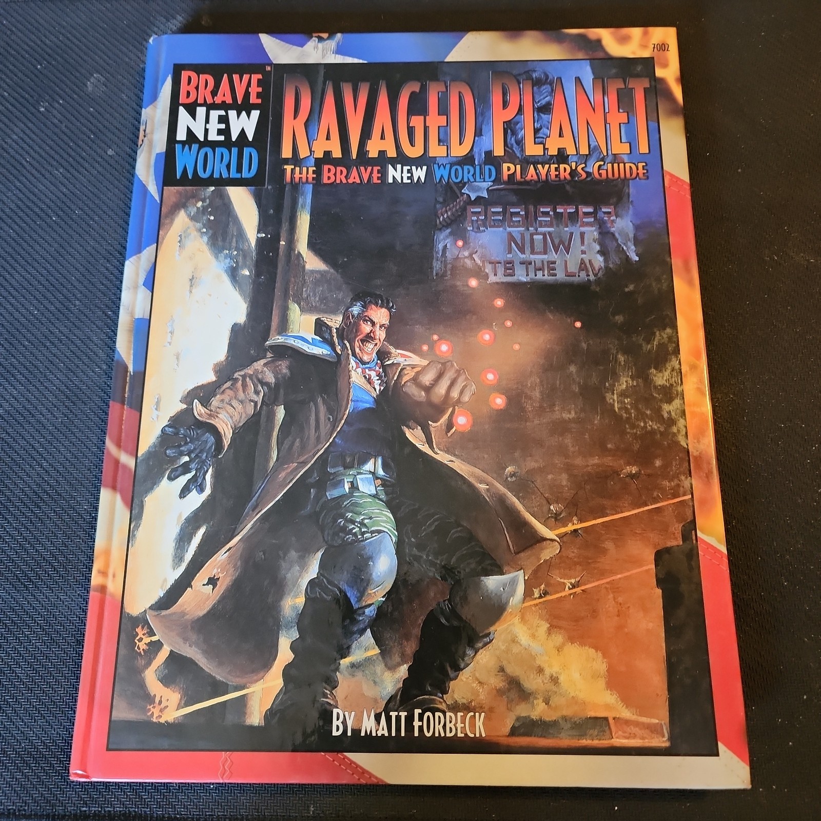 Brave New World RPG Ravaged Planet Player Guide Hardcover(RPB151)