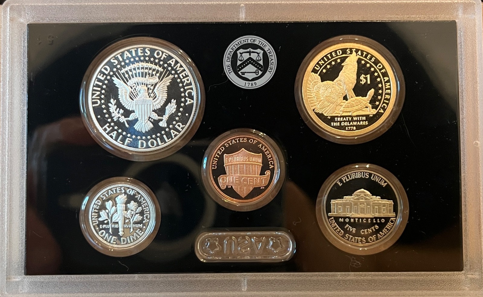 2013 US Mint Silver Proof Set $1 Proof Silver San Francisco COA
