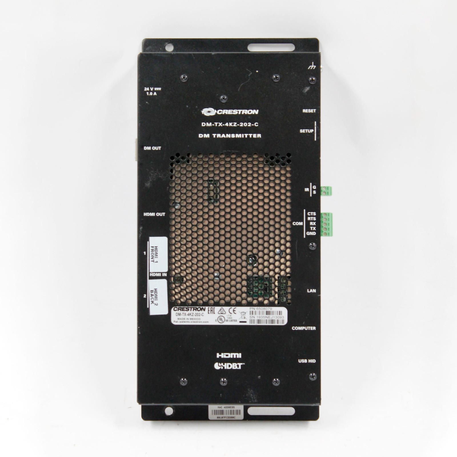 Crestron 650879 DM-TX-4KZ-202-C DM Transmitter