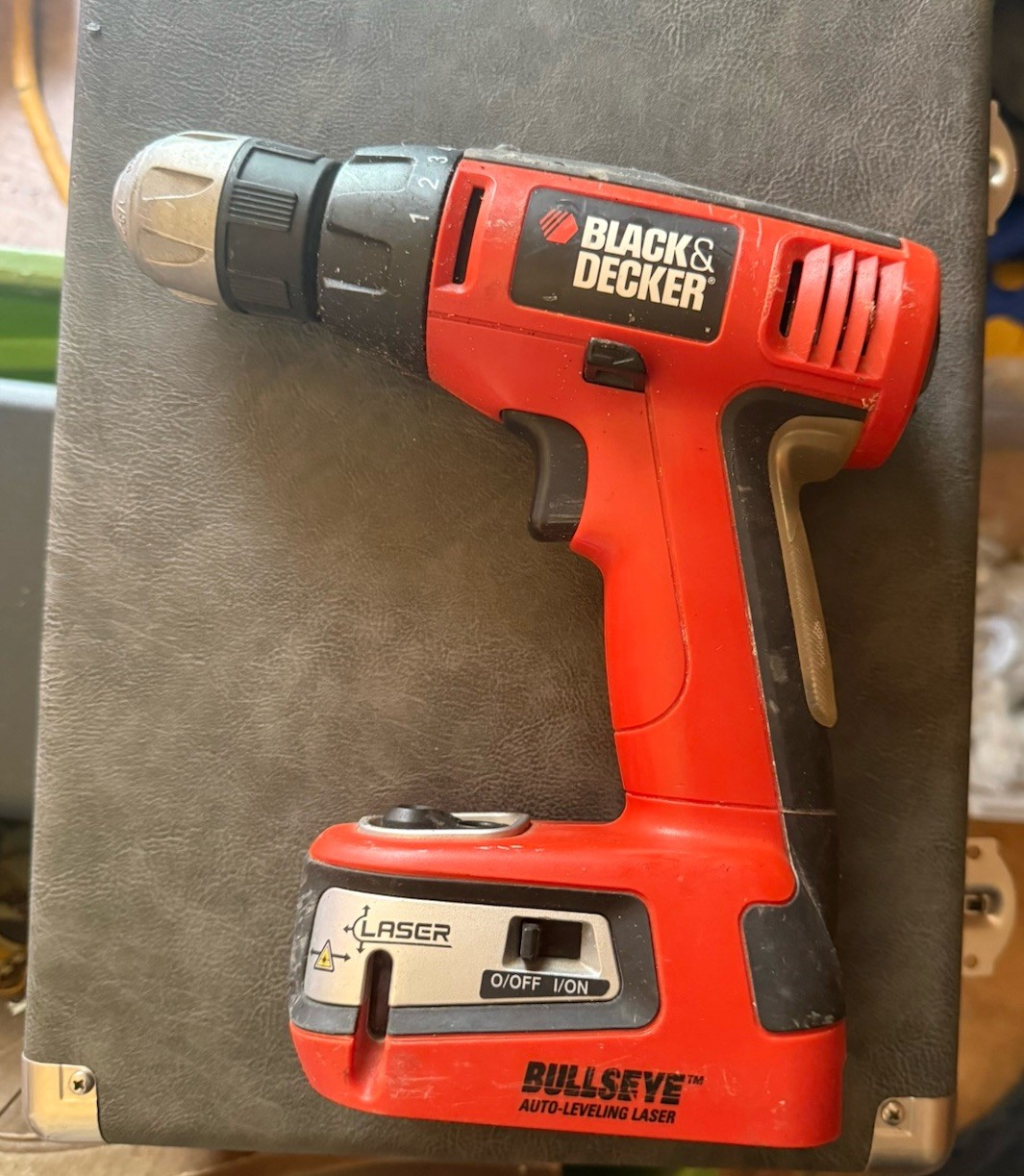 Black & Decker BDGL1440 14.4V Bullseye Laser Drill Untested