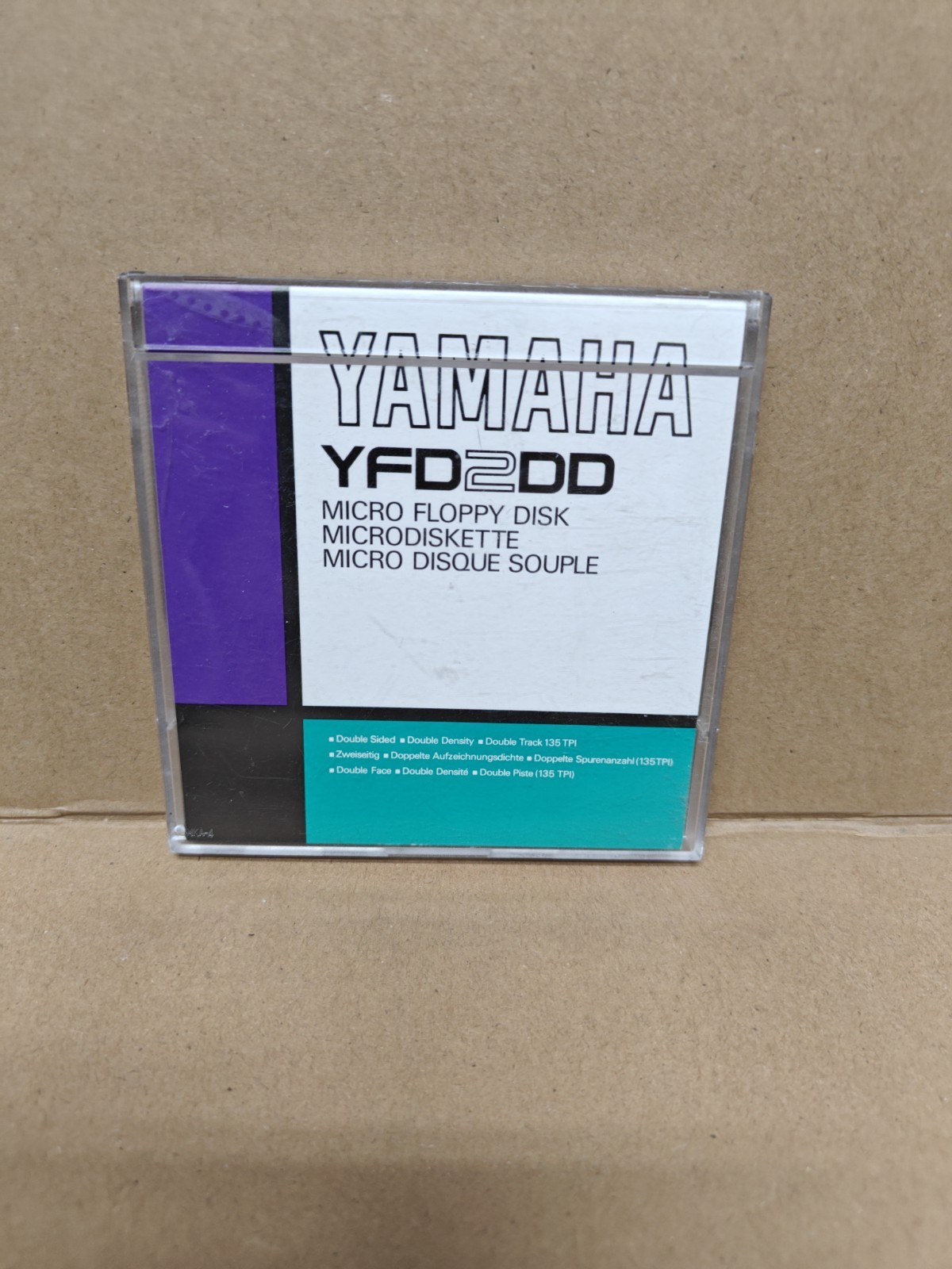 Yamaha CLAVINOVA [NOS]  Recording Micro Floppy Disk - Double Sided (4-4-3)