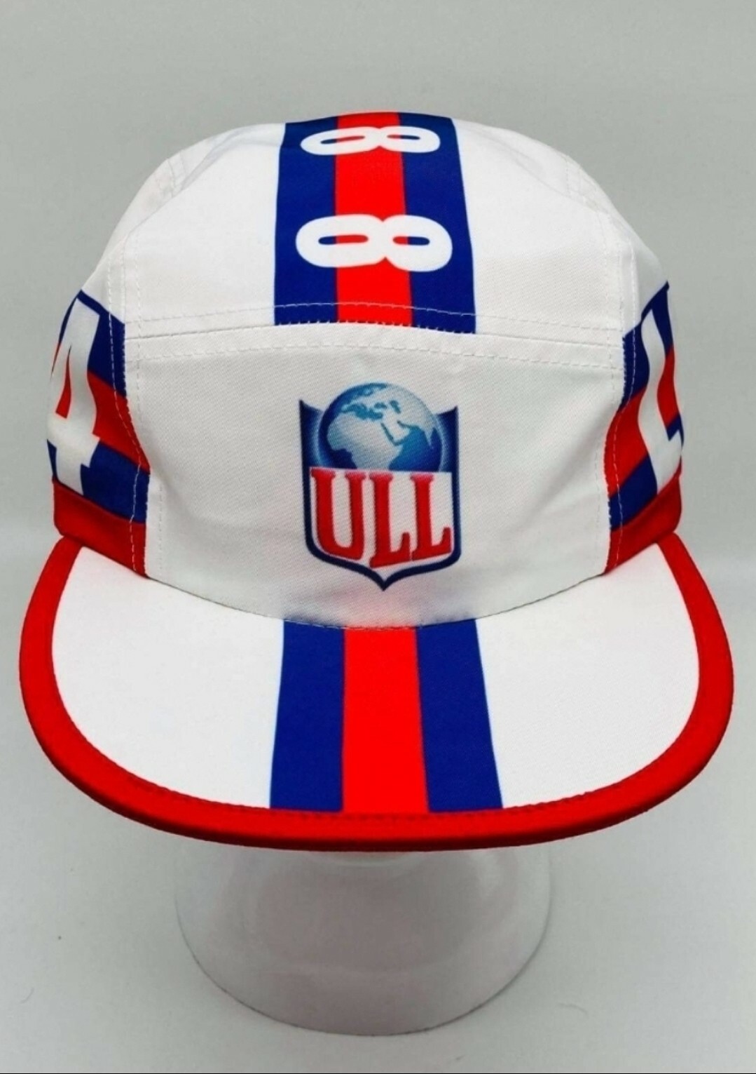 Polo Life 1988 White 5 Panel Cap Adjustable Strap