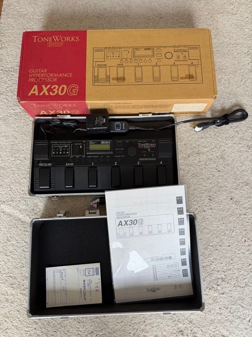 [Used] KORG AX30G ToneWorks Multi-Effects Flight case