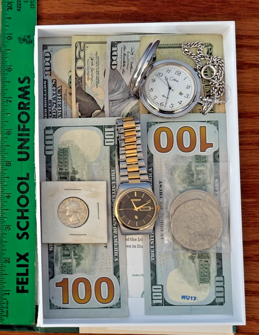 Large Hollow Book Safe Hidden HIDE CASH Jewelry Valuables Money Gold Silver USA