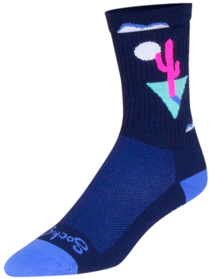 SockGuy Crew Socks Small/Medium Blue
