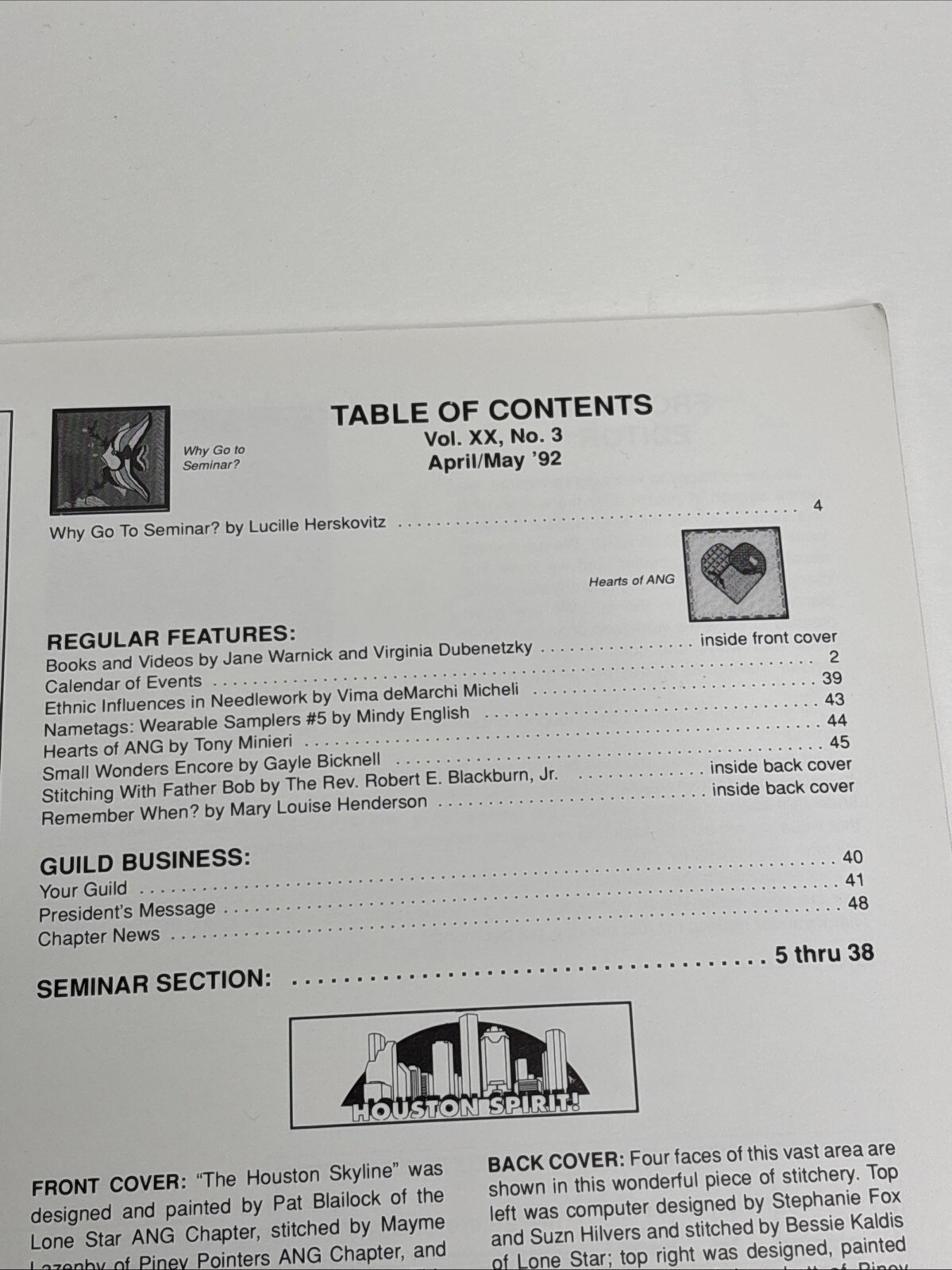 Needle Pointers April May 1992 Magazine Pattern