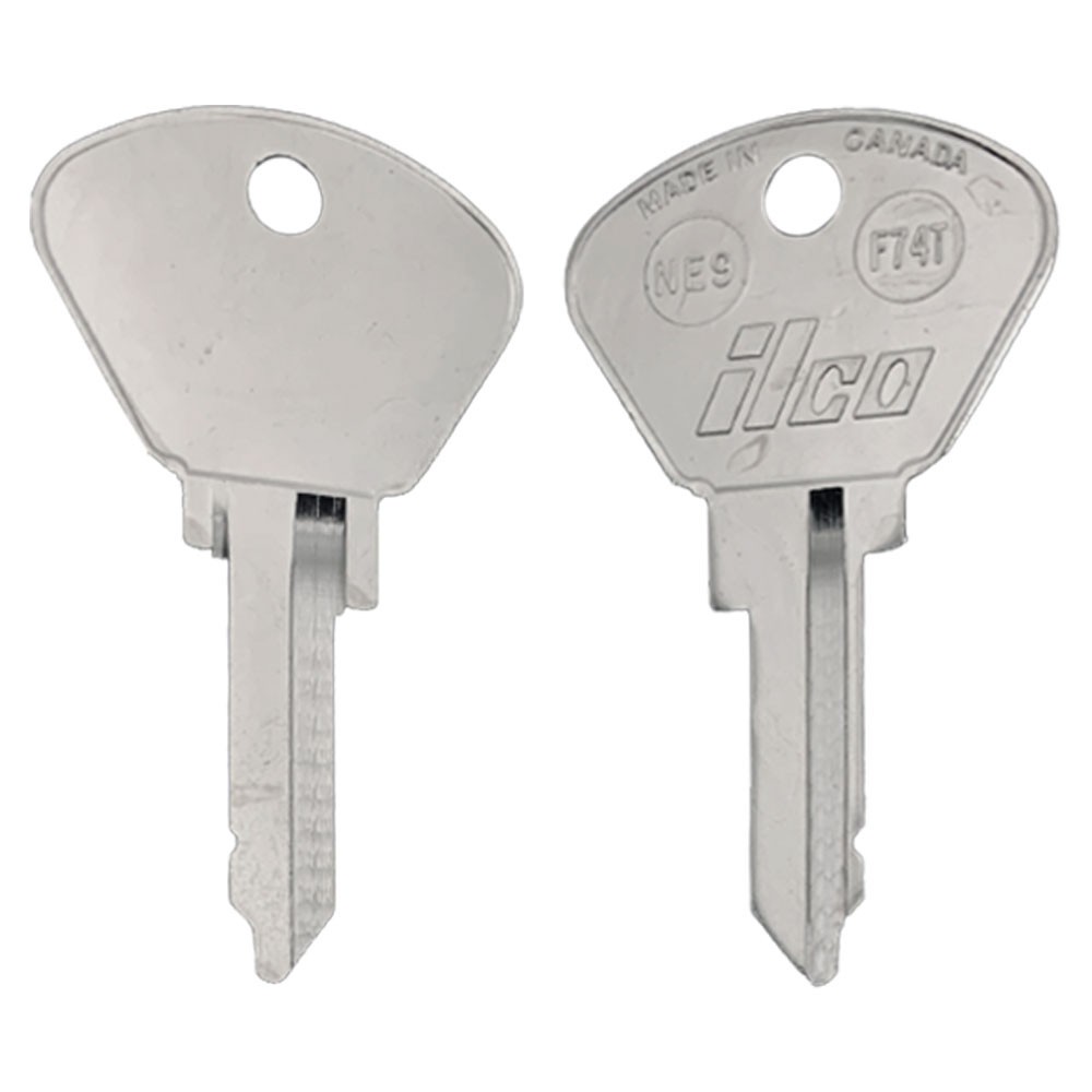 F74T / NE9 Key Blank Nickel