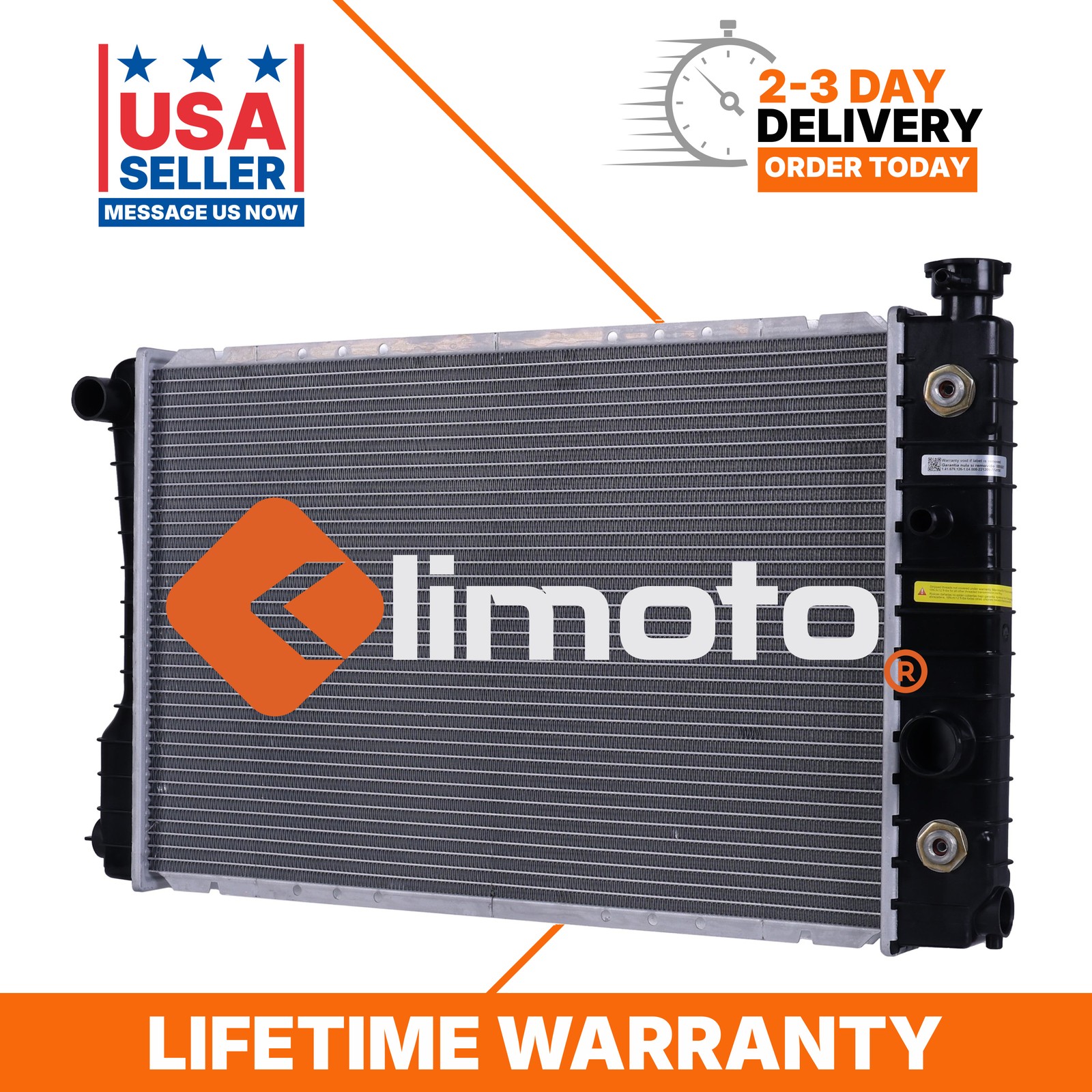 Klimoto Radiator for Chevrolet LLV S10 S10 Blazer GMC S15 Jimmy Sonoma 2.5L L4