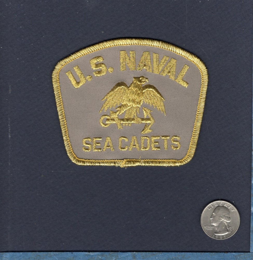 US NAVAL SEA CADETS Navy Youth Member Ship Squadron Patch