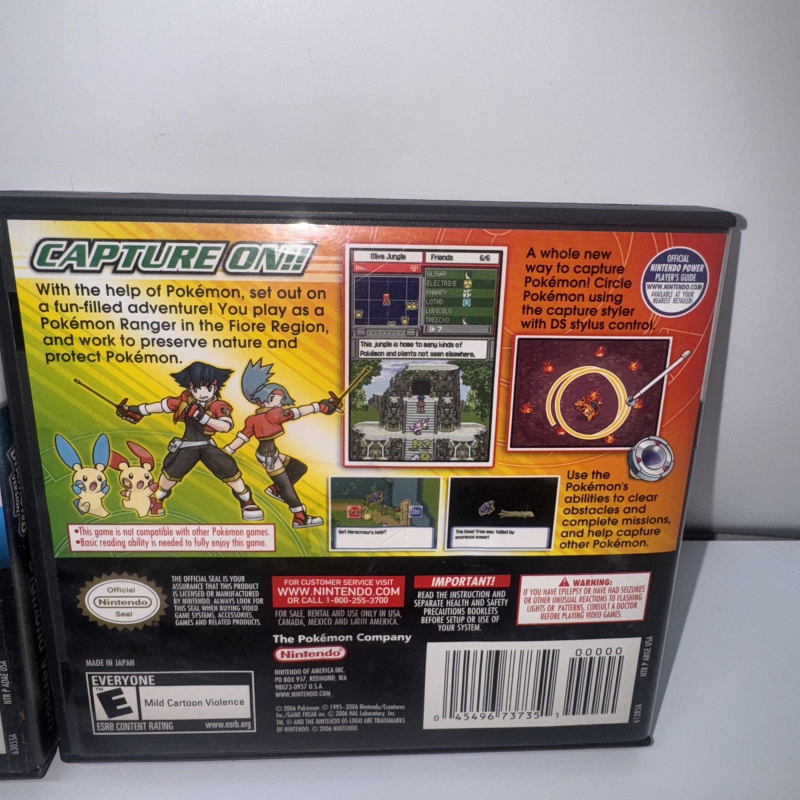 REPLACEMENT ( CASE ONLY ) Pokémon: Diamond Version & Ranger ( Nintendo DS, )