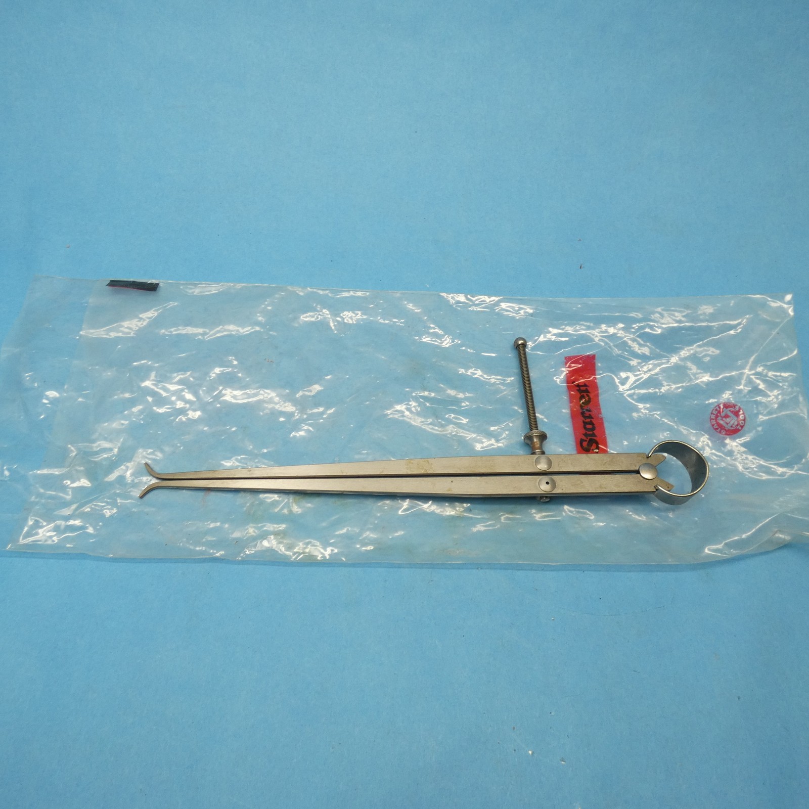 Starrett 73A-10 Yankee Spring-Type 0-10" Inside Caliper Solid Nut Flat Leg