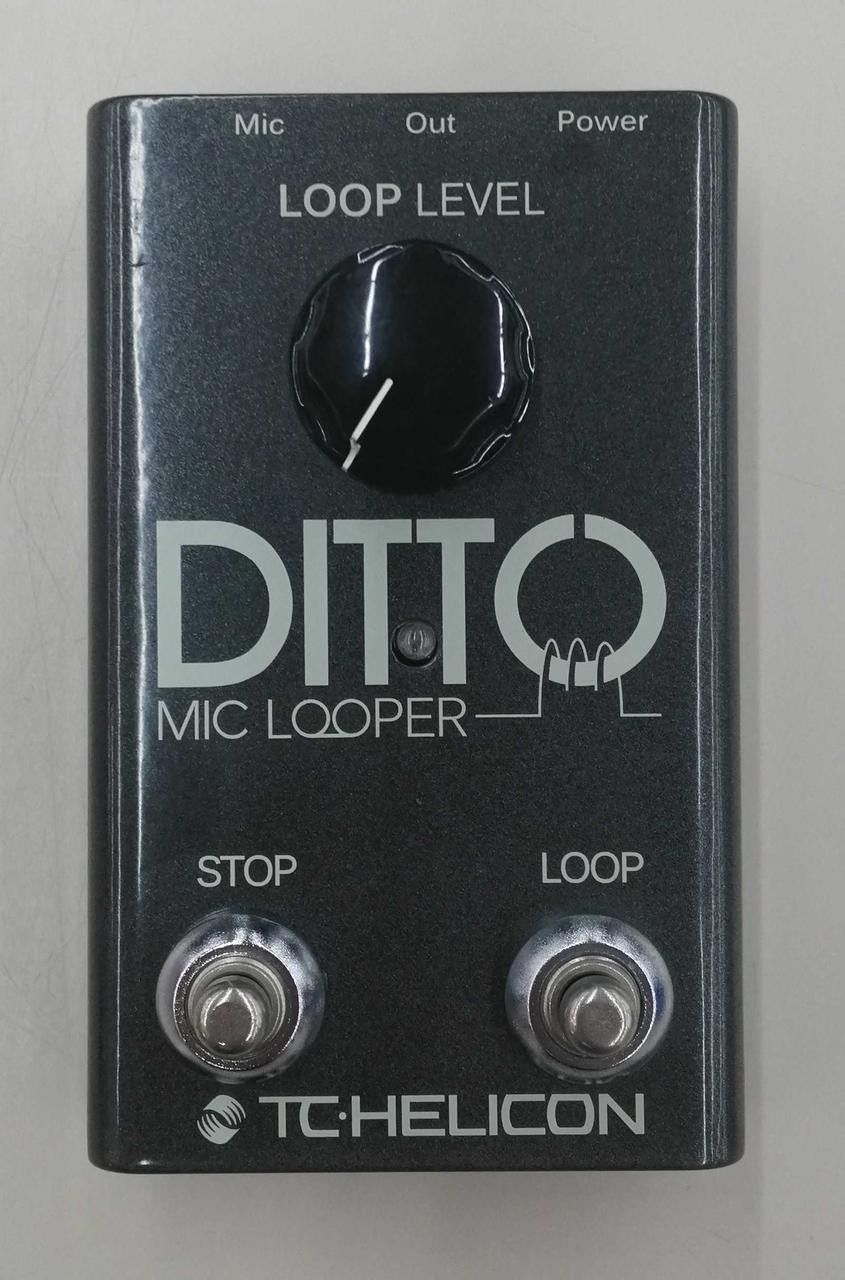 TC HELICON Mic Looper DITTO MIC LOOPER