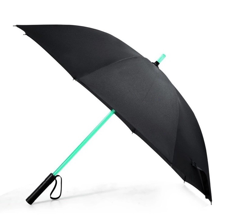 7 Color LED Black Transparent Umbrella Star Wars Blade Runner Light Flashlight