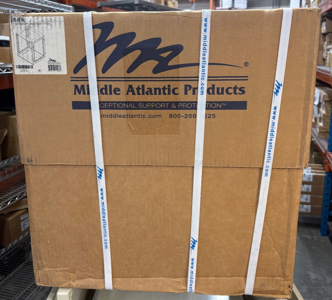 Middle Atlantic CFR-11-16. Cabinet Frame Rack 11 Space 16" Deep