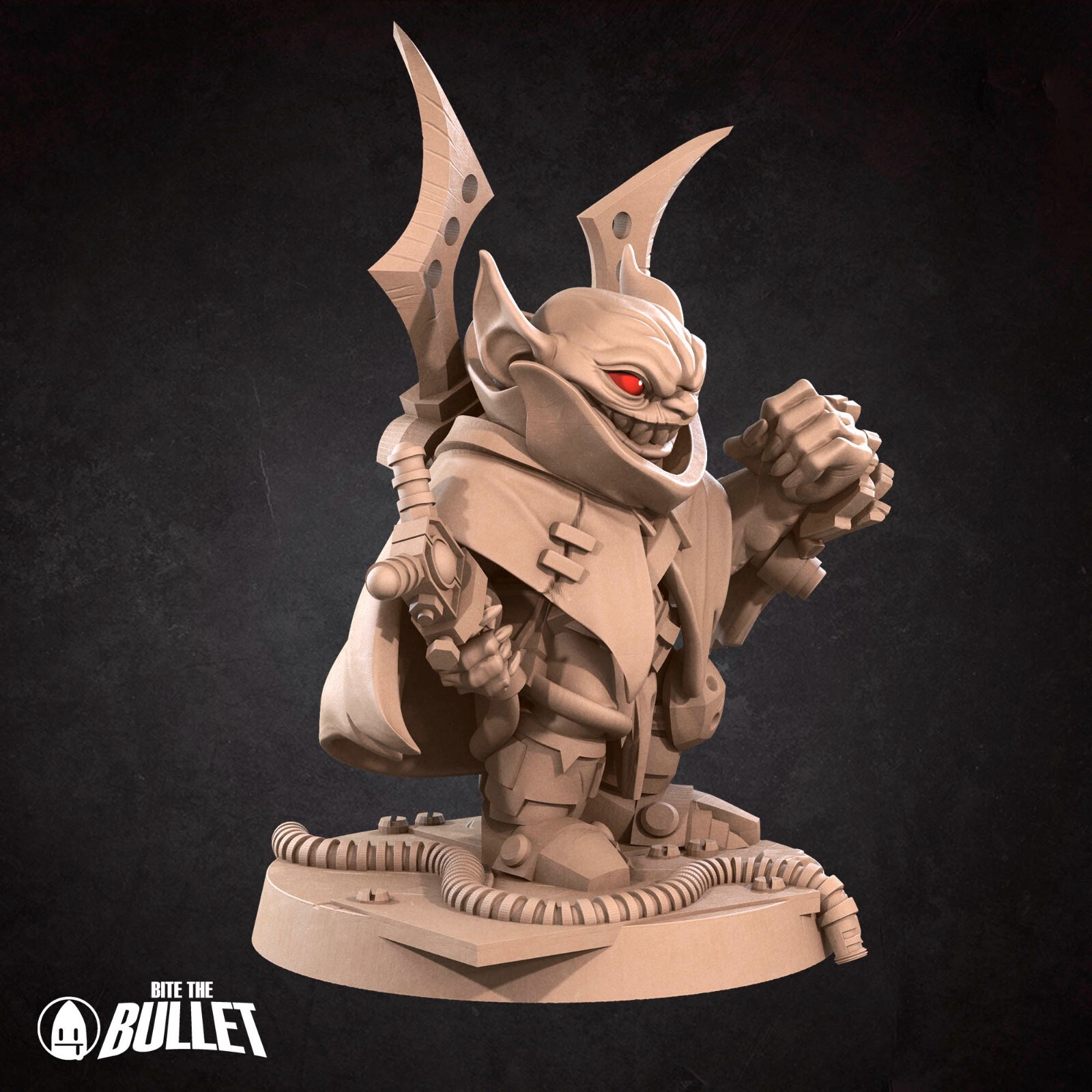 Space Goblin Artificer - Engineer - Bite the Bullet - Dungeons and Dragons
