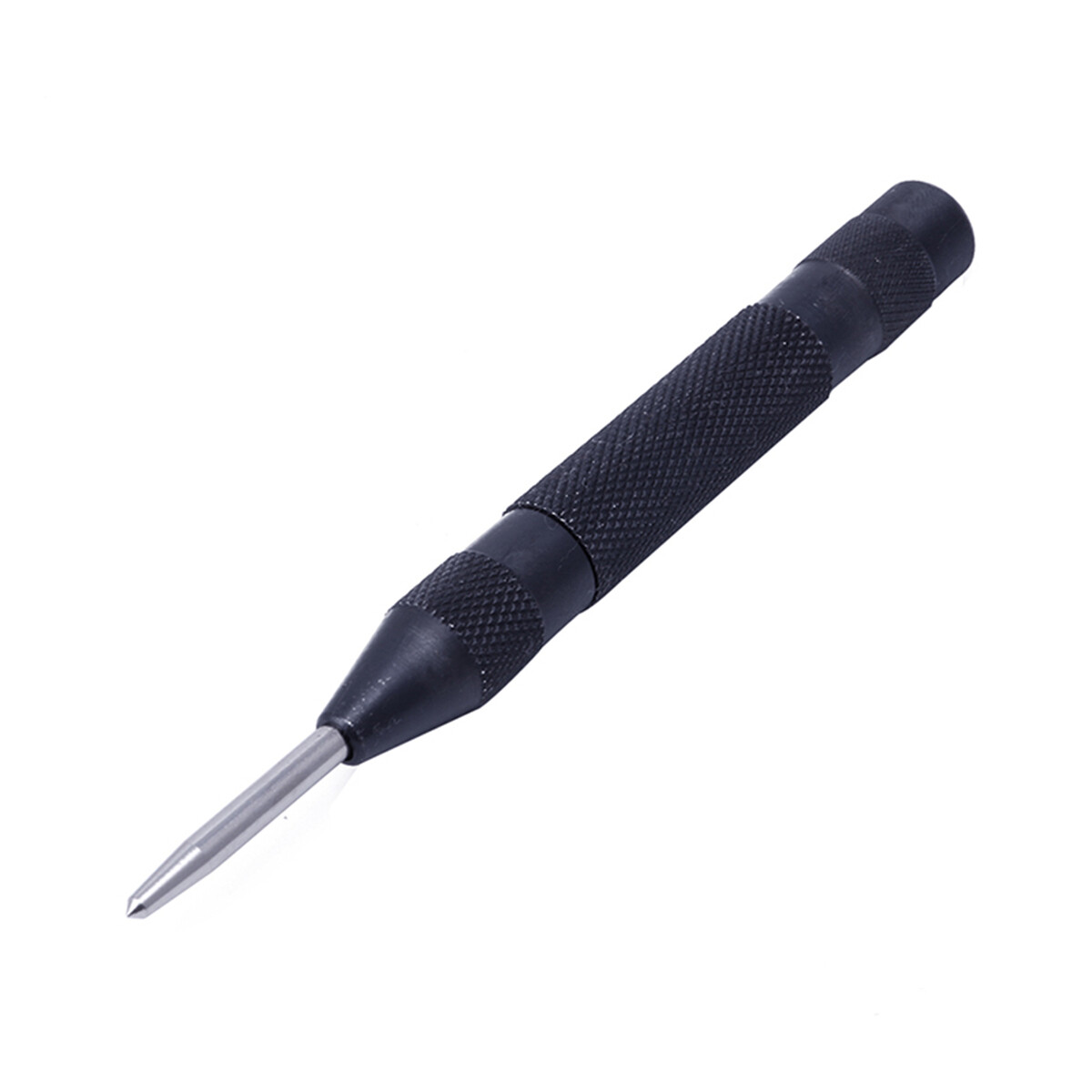 4PC Automatic Center Punch Strikes Surface Hammer Impact Spring Hole Tool 5 Inch