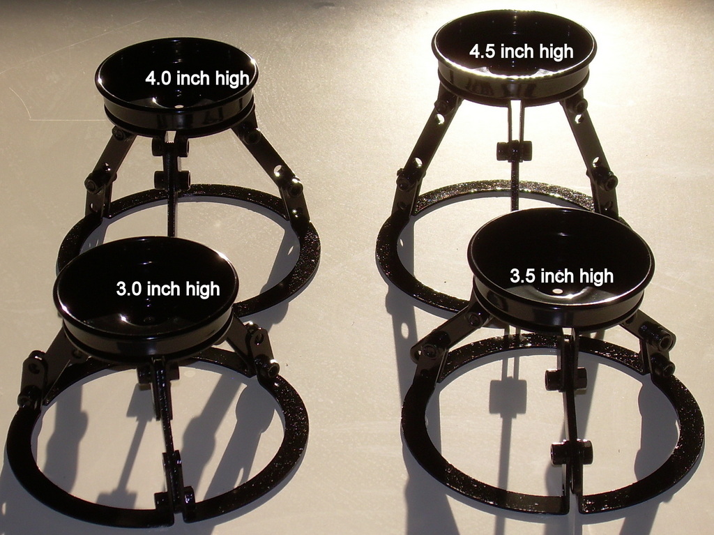 A Pair (2) of All Steel Height Adjustable Bed Risers Free Shipping in US