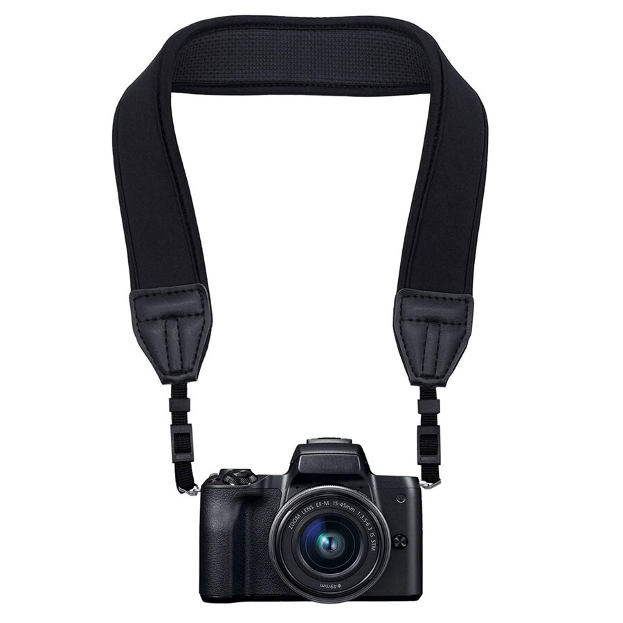 Neoprene Neck Shoulder Strap for Canon DSLR SLR Nikon Olympus Anti Slip EOS B419