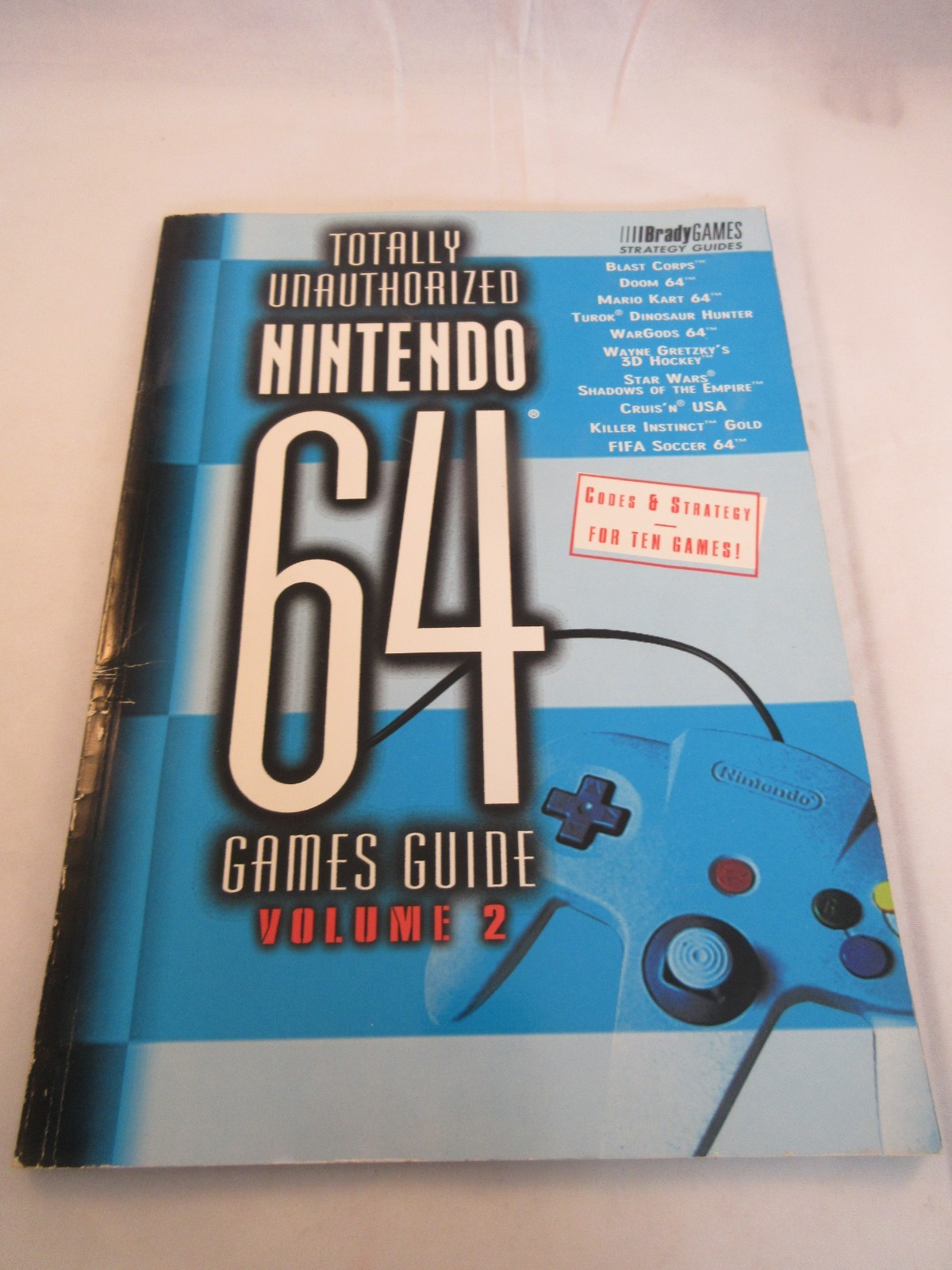 Vintage 1997 Totally Unauthorized Nintendo 64 Games Guide Vol 2, great condition
