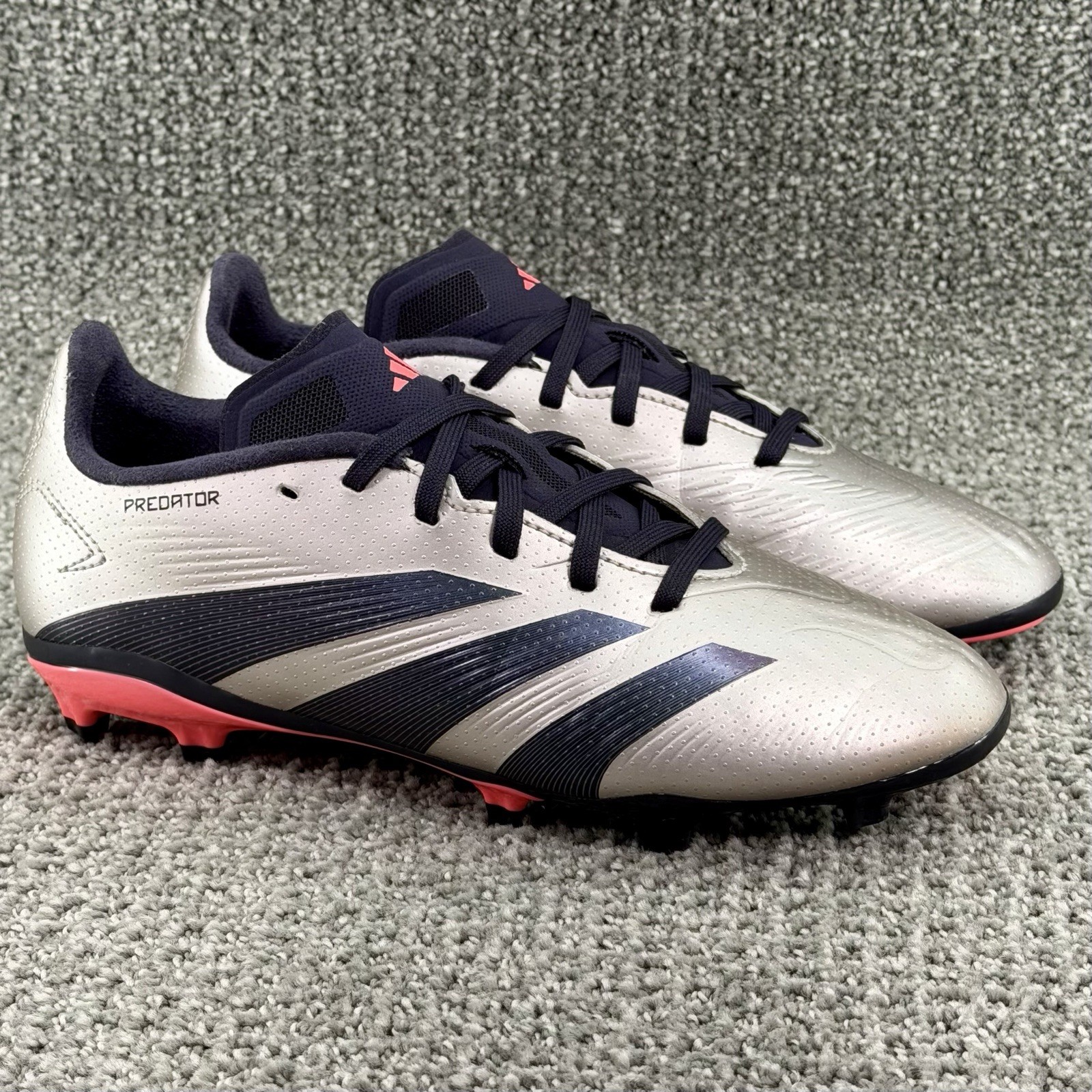 Adidas Predator League FG Vivid Horizon Pack Metallic Cleats IF6354 Men's Size 5