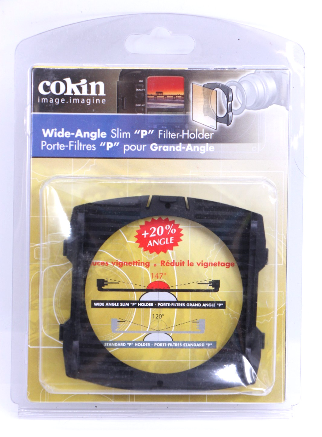 New Cokin Wide-Angle Slim "P" Filter-Holder Adapter for Filters US Seller