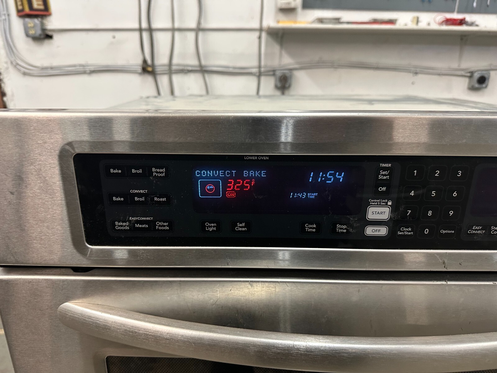 Genuine KITCHENAID Oven Micro, Control Board # W10120228