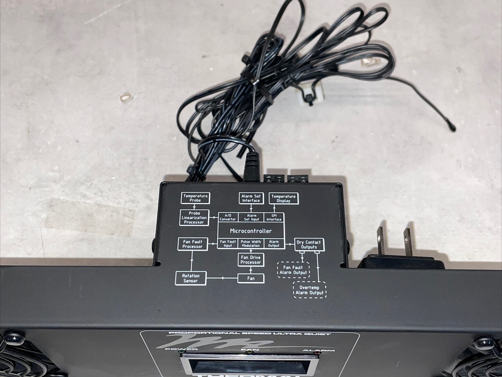 Middle Atlantic UQFP-2D Ultra Quiet Fans 2RU Rack Mount