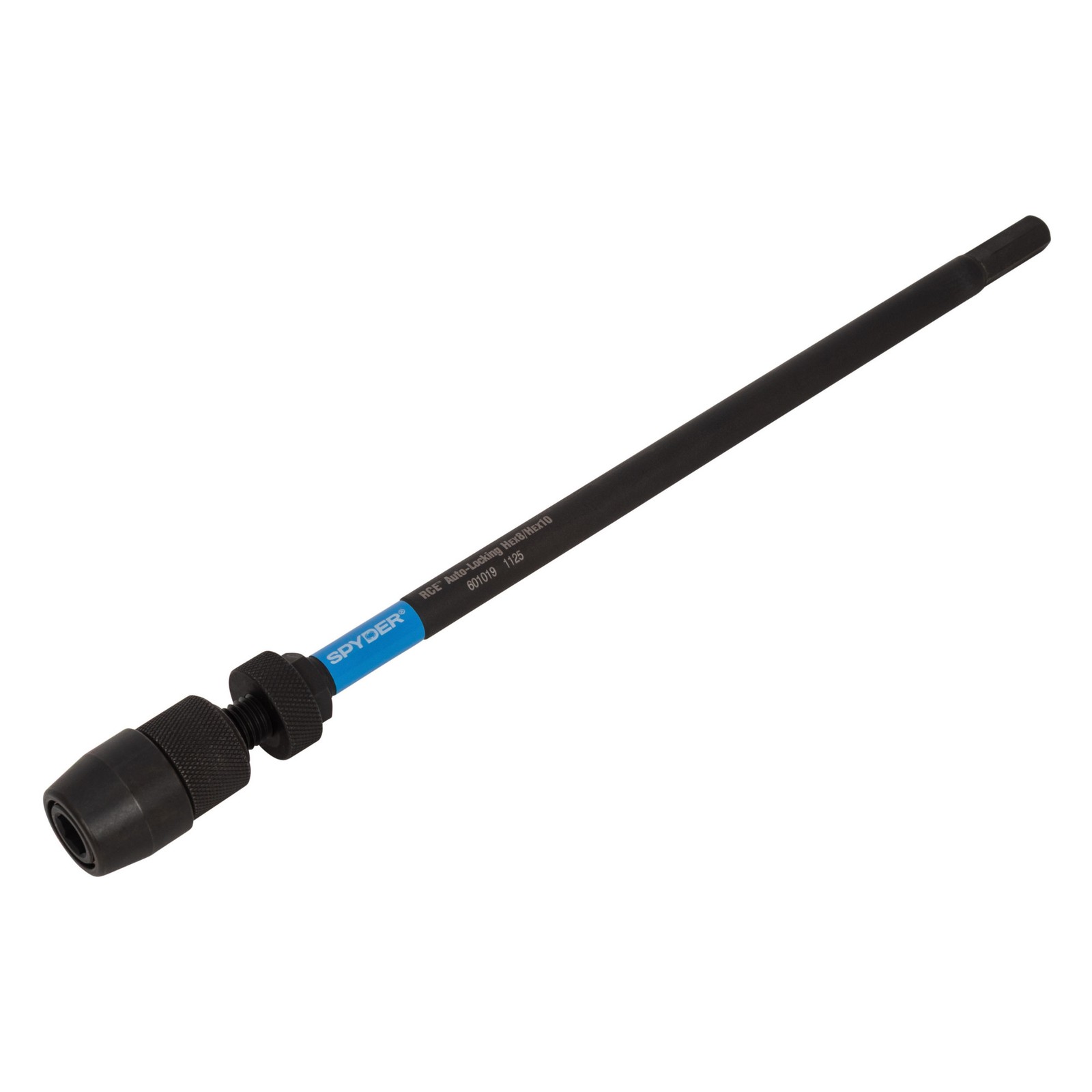 Spyder 12-Inch Hex 8 and 10 Dual Locking Hole Saw Pilot Bit Extension, 601019