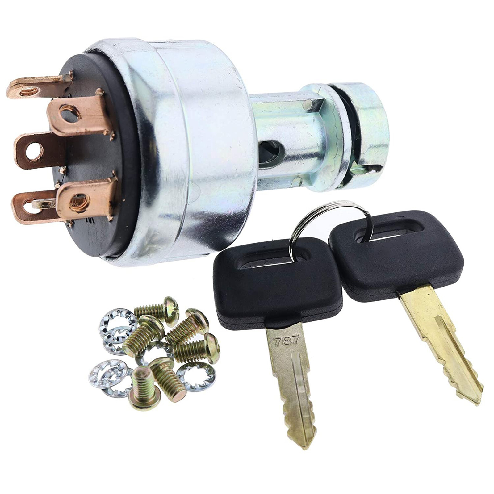 Ignition Switch W/Key 22B-06-11910 For Komatsu Excavator PC100-6 PC120-6 PC200-8
