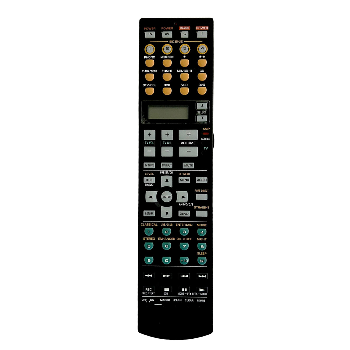 Remote Control For Yamaha RX-V2500 RX-V2500BL RX-V2700 RX-V2700BL AV Receiver