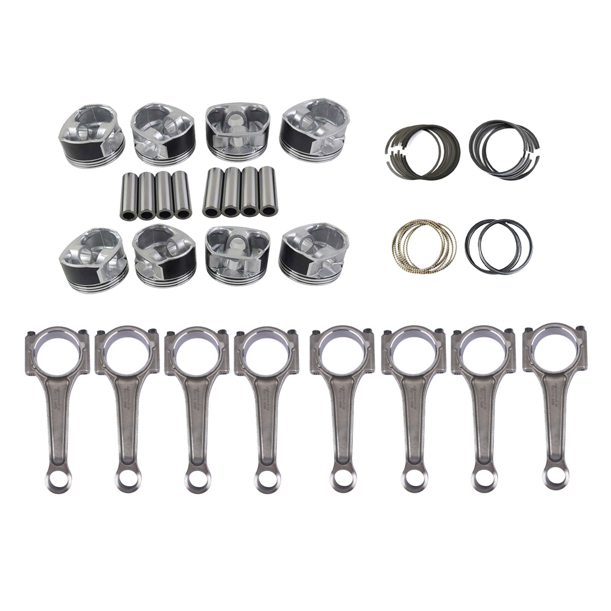 Pistons Connecting Rods Kit For 03-08 Chrysler 300 Dodge Charger Jeep Ram 5.7L