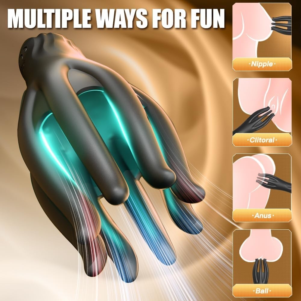 Automatic Male Massager with 7 Modes: Vibration / Suction / Rotation / Thrusting