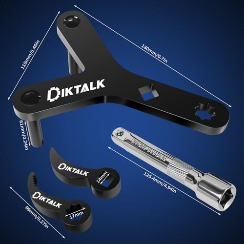 Lower Control Arm Prying Tool Kit,1/2" Drive Suspension Removal 4PCS