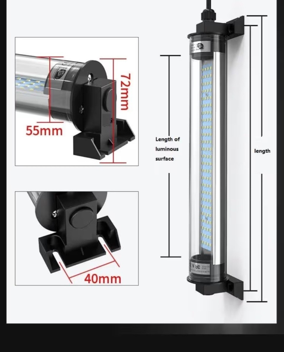 30W Waterproof Led Tube Light LED Explosion Proof Work Lights 24V