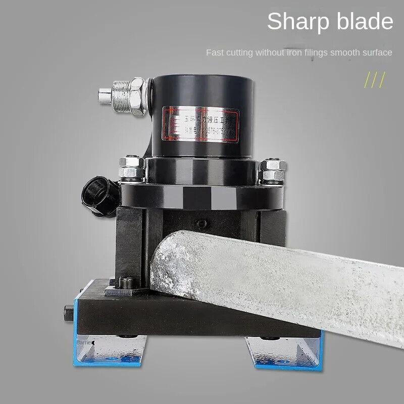 Hydraulic Angle Iron Chamfering Machine Angle Steel Cutting Machine 2 in 1