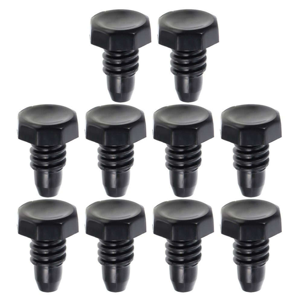 10PCS Billiard Cue Bottom Protectors Small Bottom Plugs for Cue Billiard