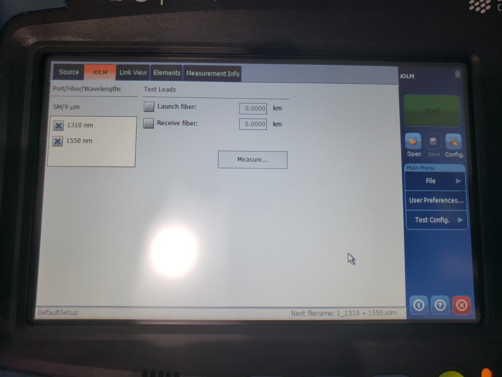 Exfo FTB-1-S2-8G,iOLM W/FTB-720-23B-EA