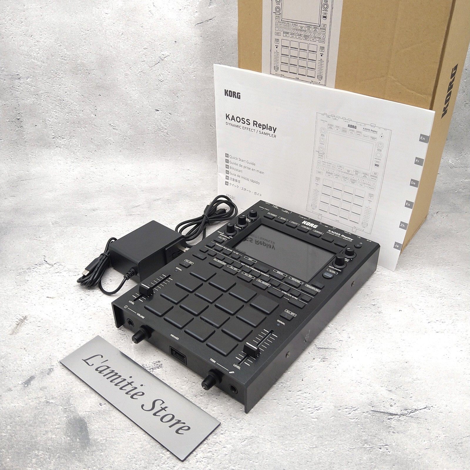 KORG KAOSS Replay Dynamic Effect / Sampler All-in-One DJ Performance