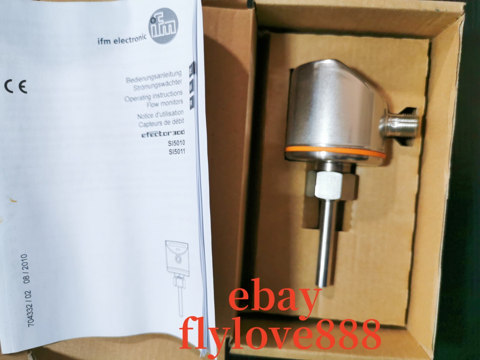 IFM SI5010 flow sensor brand new DHL