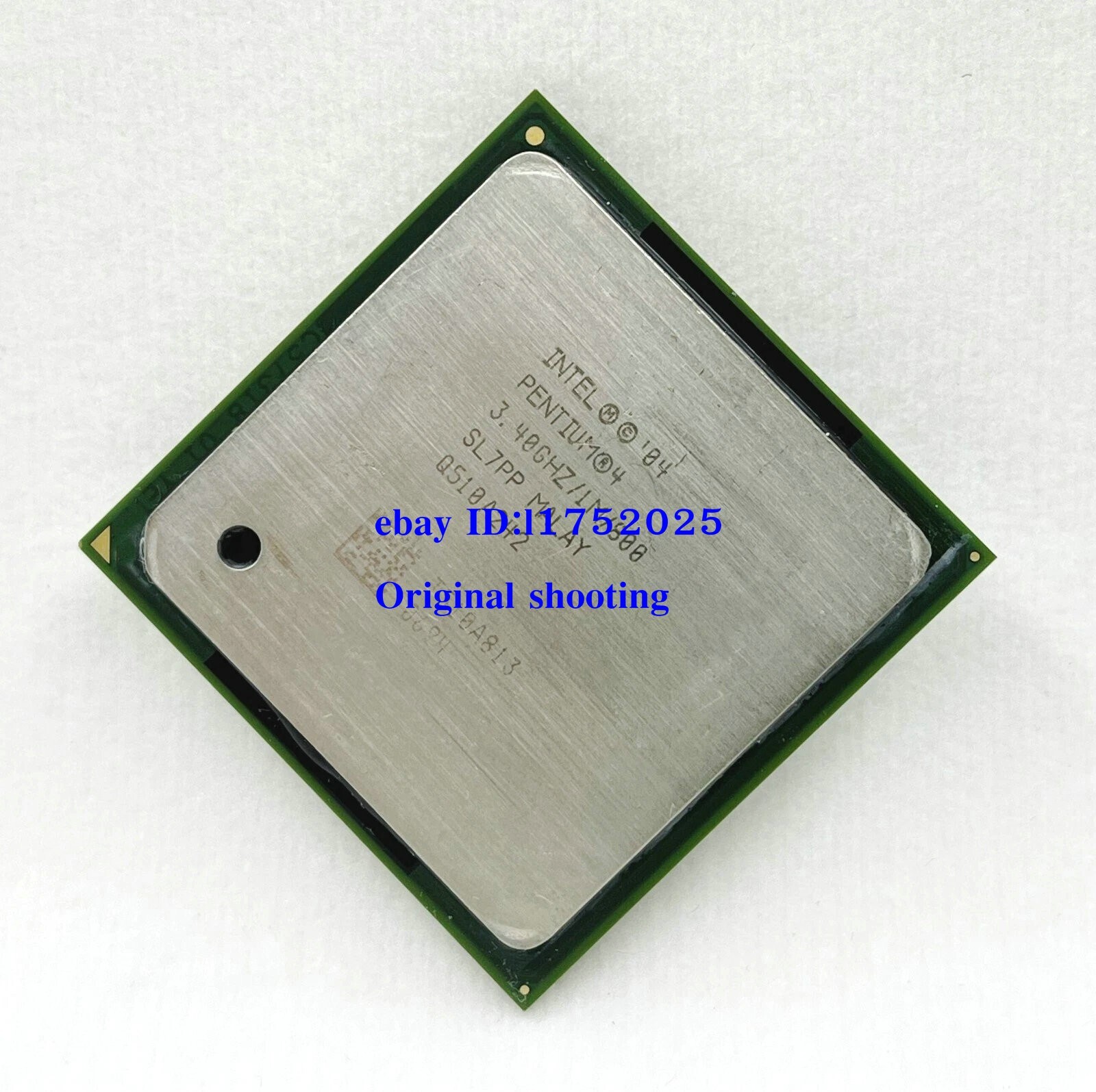 Intel Pentium 4 CPU SL7PP 3.4GHz 1M 800MHz 478 processor .Testing