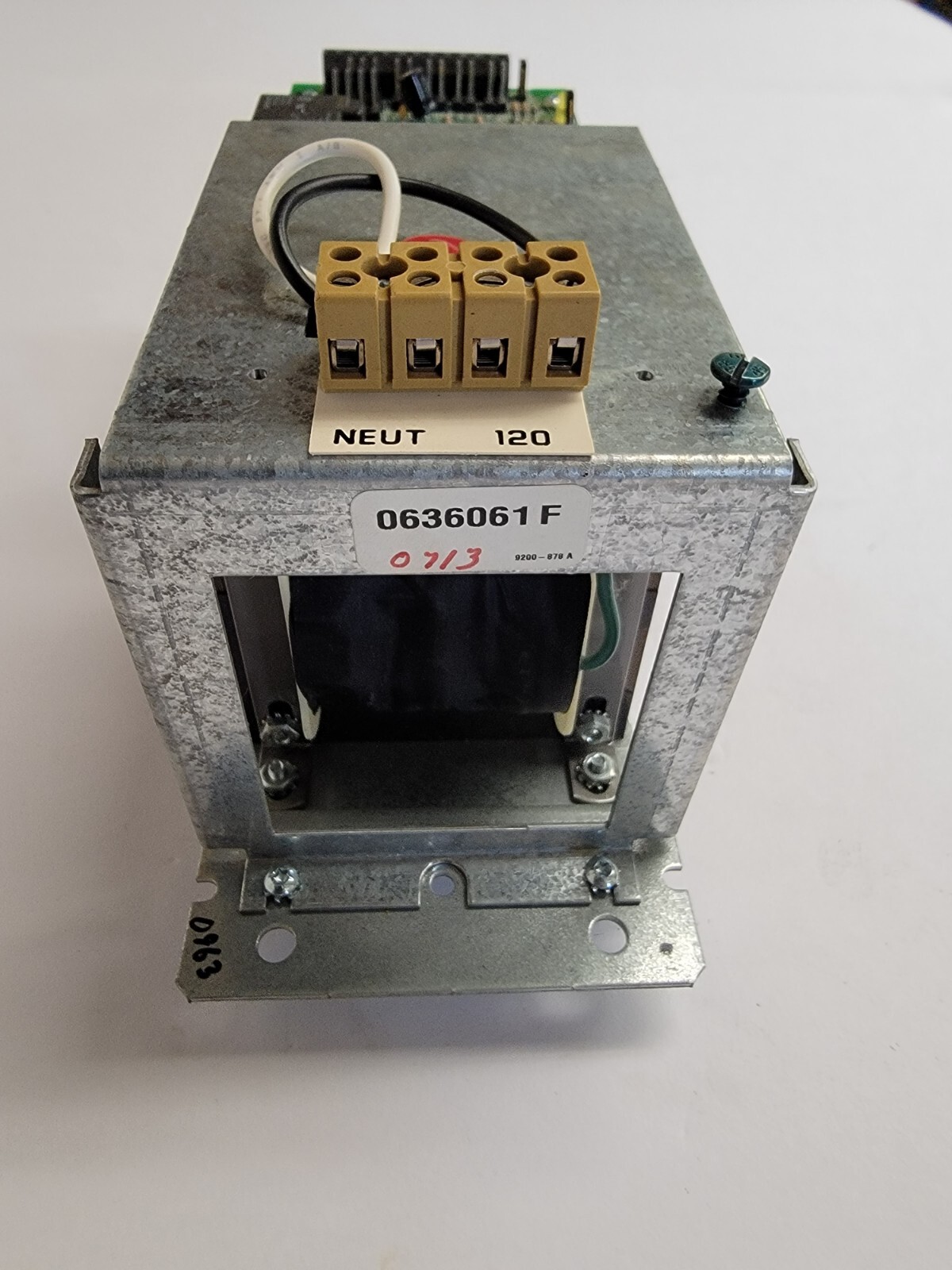 SIMPLEX FIRE ALARM TRANSFORMER ASSEMBLY. 0636061 F.