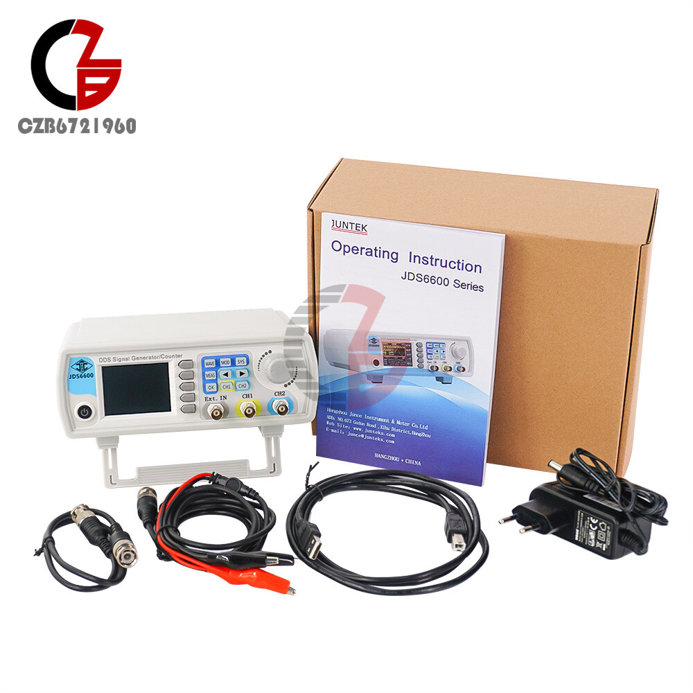 15MHz 2.4"TFT DDS Dual Channel Signal Source Arbitrary Function Signal Generator