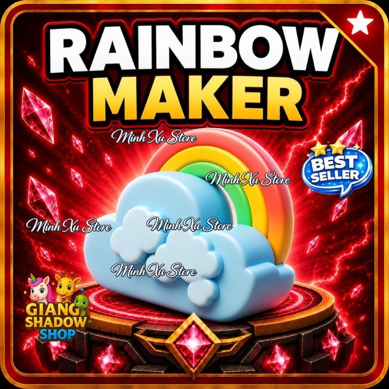 🌈 Rainbow Maker - Rain Cloud Hat | Adopt M1e Item Cheap Combo ✨ Top Picks