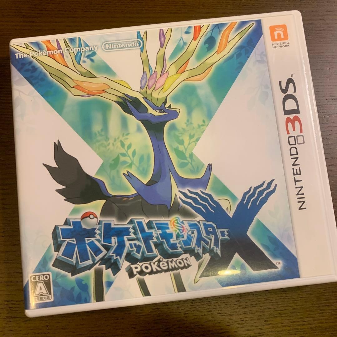 Pokemon X Nintendo 3DS Japan Game Case Included