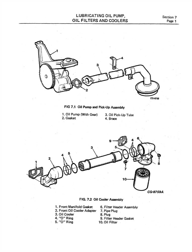 1983 1984 1985 1986 1987 Ford 6.9L Diesel Engine Shop Service Repair Manual Book