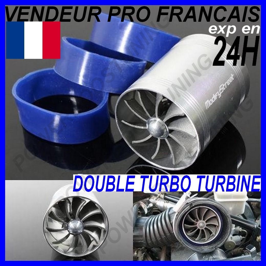 Turbo Air Filter Double Turbine For Dynamic BMC Direct Intake Kit