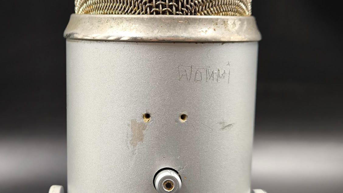 Blue Yeti Microphone Used Working Silver