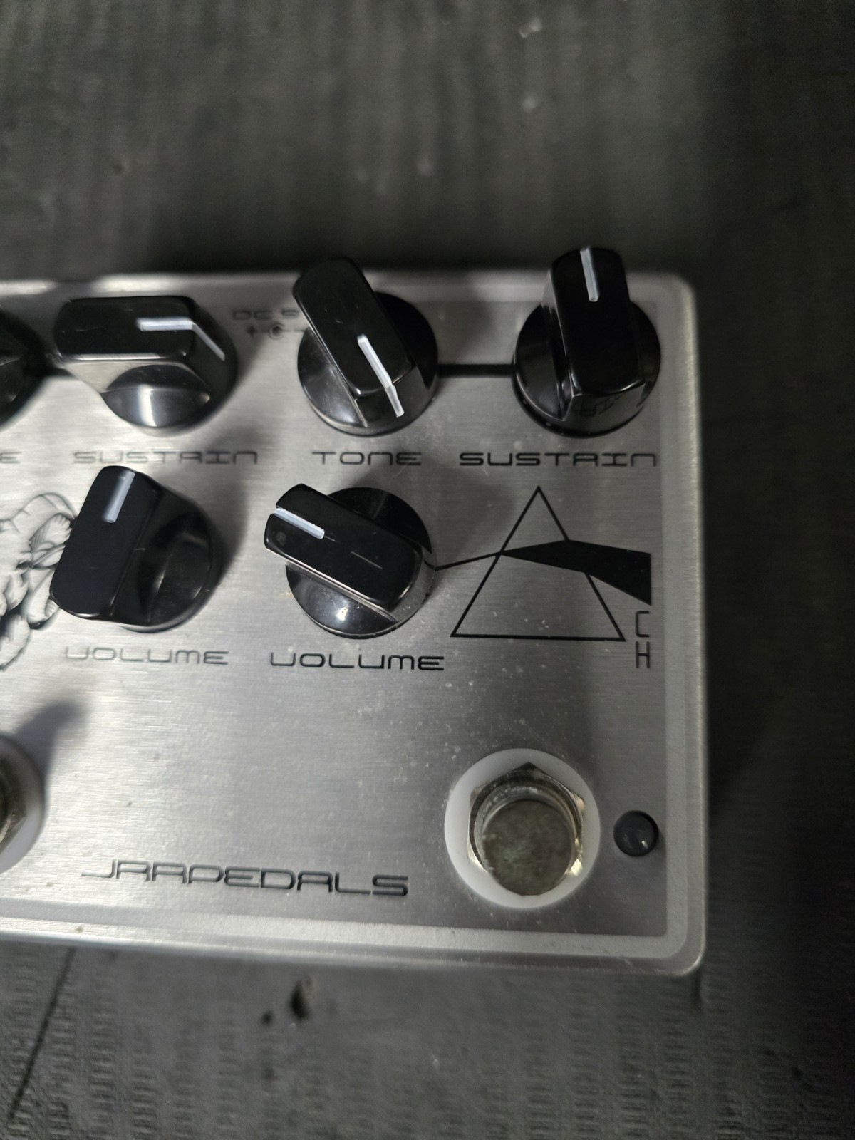 JRR Pedals Ram Triangle Big Muff Clone Fuzz Pedal